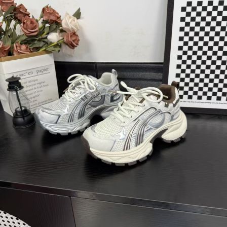 冬季新款时尚休闲女鞋厚底ins老爹鞋厚底舒适百搭冷粘4902//XS