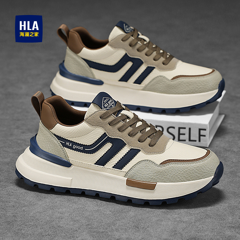 海澜之家男鞋2025新款秋冬季爆款老爹鞋高级感休闲鞋潮百搭运动鞋主图