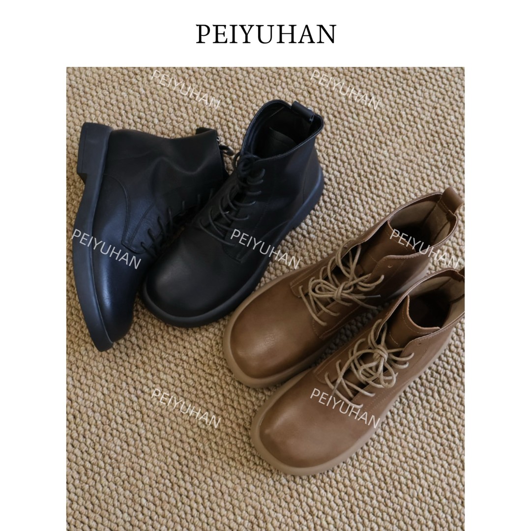 PEIERNA佩佩PC 【短靴】鞋子 W2778 6116127百搭时尚英伦风主图