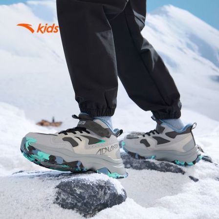 【二棉山脊3.0】安踏儿童男女童棉鞋2025秋冬新防滑耐磨二棉