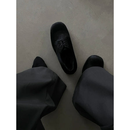 潮牌老钱风极简乐福德比鞋男士2025新款黑色方头通勤正装休闲皮鞋