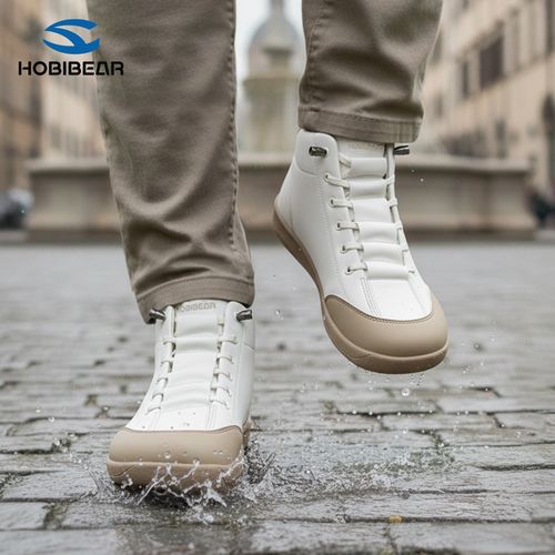 HOBIBEAR户外休闲宽头马丁靴秋季新款男鞋百搭中邦男靴宽楦运动鞋主图