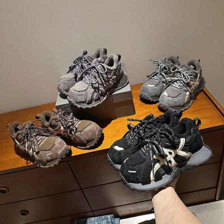 TS/TS休闲鞋2025秋冬季新款潮流时尚百搭增高厚底系带保暖老爹鞋