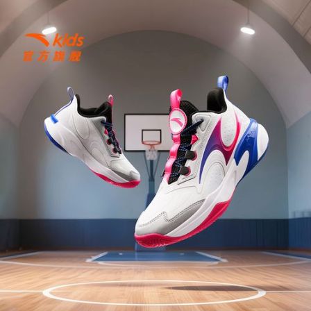 闪现｜安踏儿童篮球鞋2025秋季新款男大童舒适耐磨中大童运动童鞋