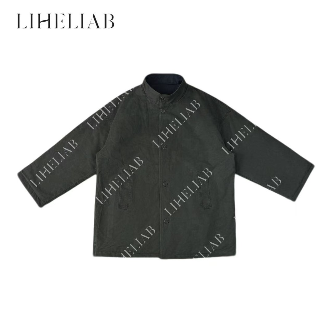 宝儿家 / 我的阿勒泰 秋冬时尚休闲复古宽松显瘦百搭双面穿外套主图