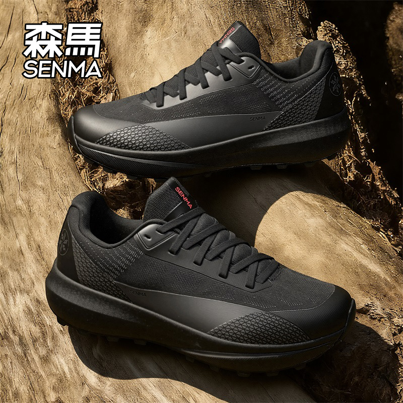 森马男鞋秋冬季防滑耐磨厚底百搭运动鞋男士户外休闲徒步登山潮鞋主图