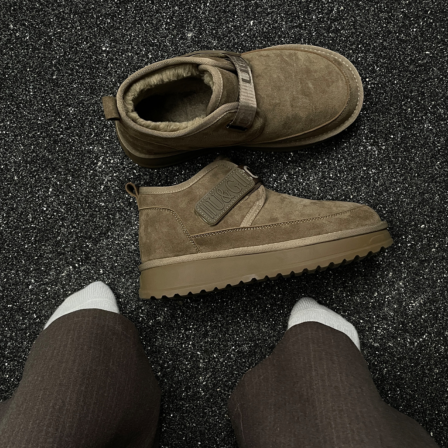 桑坡雪地靴男士冬季新款加绒加厚保暖厚底防滑零下40°防寒大棉鞋主图