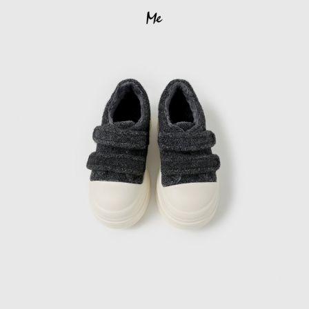 ME【泰迪魔术贴加绒厚底鞋】圈圈呢厚底防滑云感踩脚鞋子MESA3639