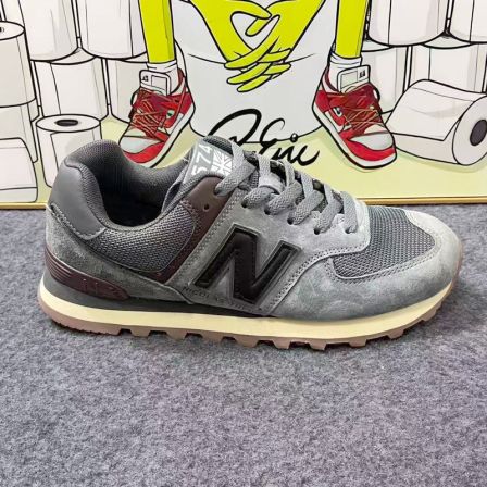 【头层真皮】专属男女同款574休闲鞋百搭复古时尚运动鞋潮鞋