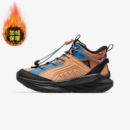 【原野加绒保暖】安踏儿童冬款户外鞋防水防滑运动鞋软底软面跑鞋主图