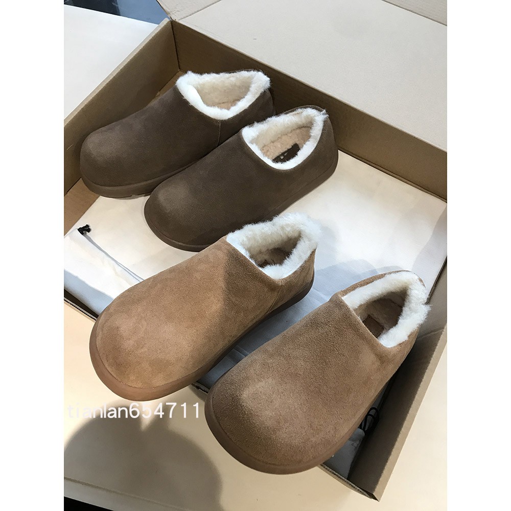 款式经典实穿~还有性价！小土豆雪地靴加绒羊毛牛皮真皮短靴主图