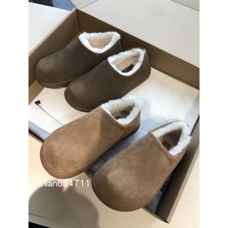 款式经典实穿~还有性价！小土豆雪地靴加绒羊毛牛皮真皮短靴