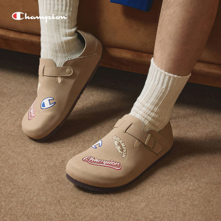 【抢现货！k姐双11】Champion冠军包跟勃肯鞋女26秋冬加绒鞋子男