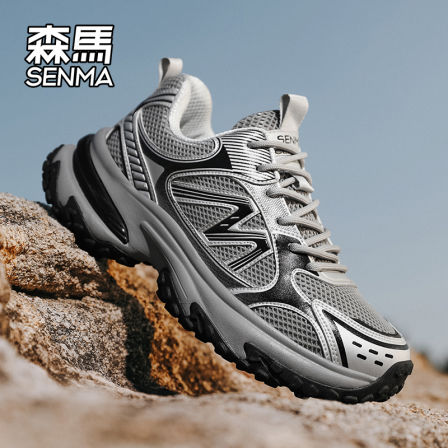 森马男鞋秋季港风户外防滑休闲运动鞋青少年厚底增高百搭老爹潮鞋