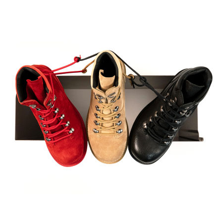 头层牛皮马丁靴厚底超增高送鞋垫登山扣大黄靴TERRAINCOGNITA