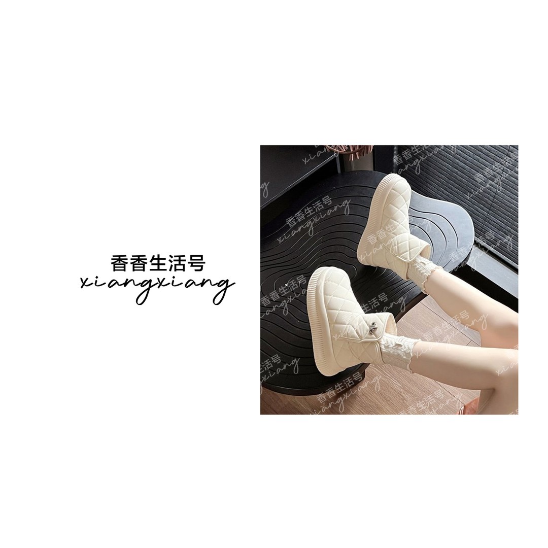 2025新款时尚百搭加厚保暖雪地靴 XX 9310 跟高5CM主图