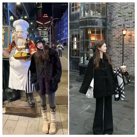 徐秋阳  小黑羊  百搭时尚休闲设计感显瘦显白外套11963