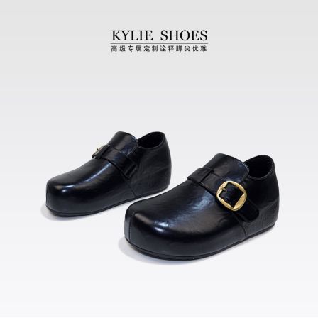 【悠悠的最爱】加绒,内增高3.5cm~全牛皮勃肯鞋/半码拍小