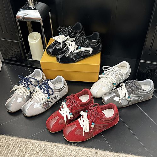 秋季新款5cm德迅系带作业韩版时尚女鞋秋季新款鞋子女款爆款新款主图