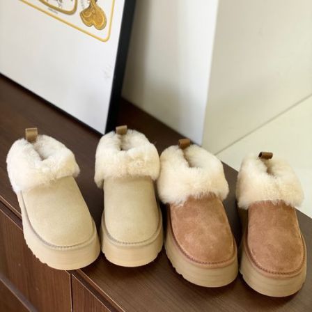 UWARPUGG厚底低帮毛毛雪地靴JF1393