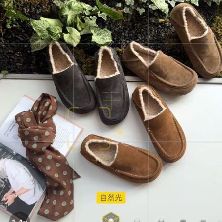 小发喵「奢柔绒面暖冬豆豆鞋｜慵懒步履尽释高级腔调」999