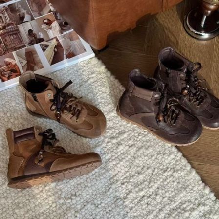 小发喵「未来感机能风撞色搏击短靴｜动态线条踏出街头潮范」999