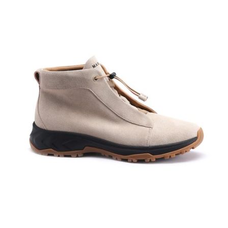 MARCHE「冰上止滑」一脚蹬德国防水晶反绒牛皮秋冬马丁靴沙漠靴