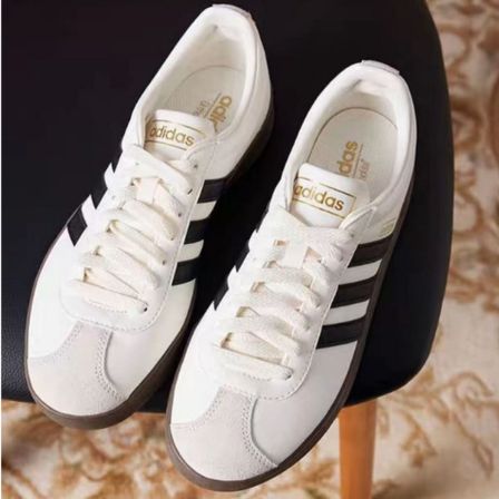 adidas/阿迪达斯三叶草VL COURT经典运动板鞋德训鞋「T头鞋」JQ1501