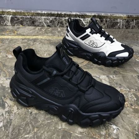 男士秋冬季加绒保暖户外百搭厚底运动男款时尚休闲潮流男士棉鞋