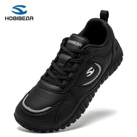 HOBIBEAR男鞋2025秋季户外宽楦赤足鞋男士休闲通勤宽头运动女鞋