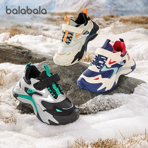 巴拉巴拉童鞋儿童运动鞋男女童老爹鞋新秋冬鞋子户外防滑潮流百搭主图