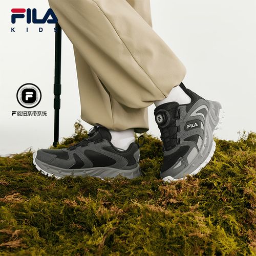 【斐乐灵豹1】25年秋冬季新款百搭时尚中大童户外鞋K15B542509主图