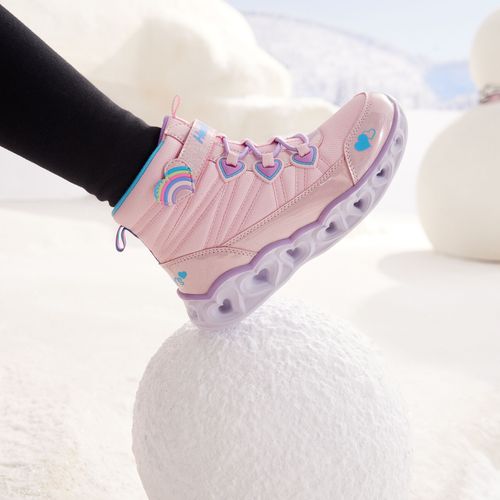 斯凯奇雪地靴冬保暖运动闪灯鞋休闲302677L&302668L DB主图