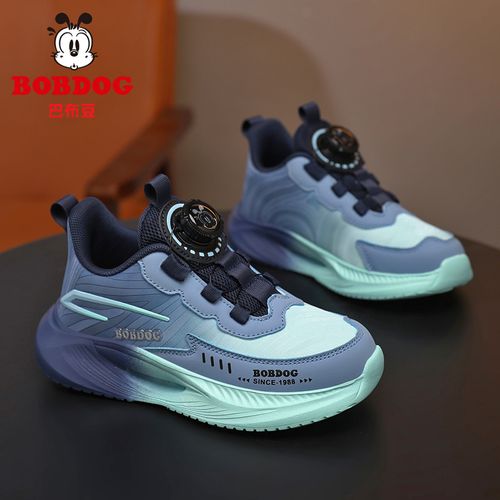 Bobdog/巴布豆男童运动鞋2025秋季新款中大童户外跑步鞋休闲百搭主图