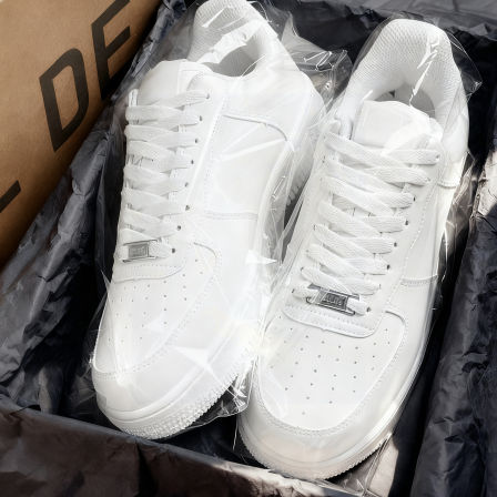 官方空军.一号纯白男鞋AF1莆田aj情侣休闲运动aj1低帮小白板鞋女