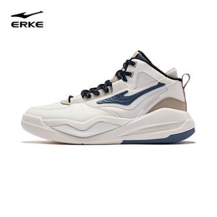 【丹霞3】丨鸿星尔克高帮板鞋秋冬新款厚底增高休闲运动流光风复古