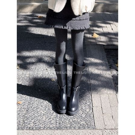 【LIUYI】冬季显腿细增高高筒骑士靴2882