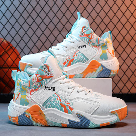 高帮男鞋冬季潮牌网红休闲篮球运动鞋青少年增高厚底中帮老爹潮鞋