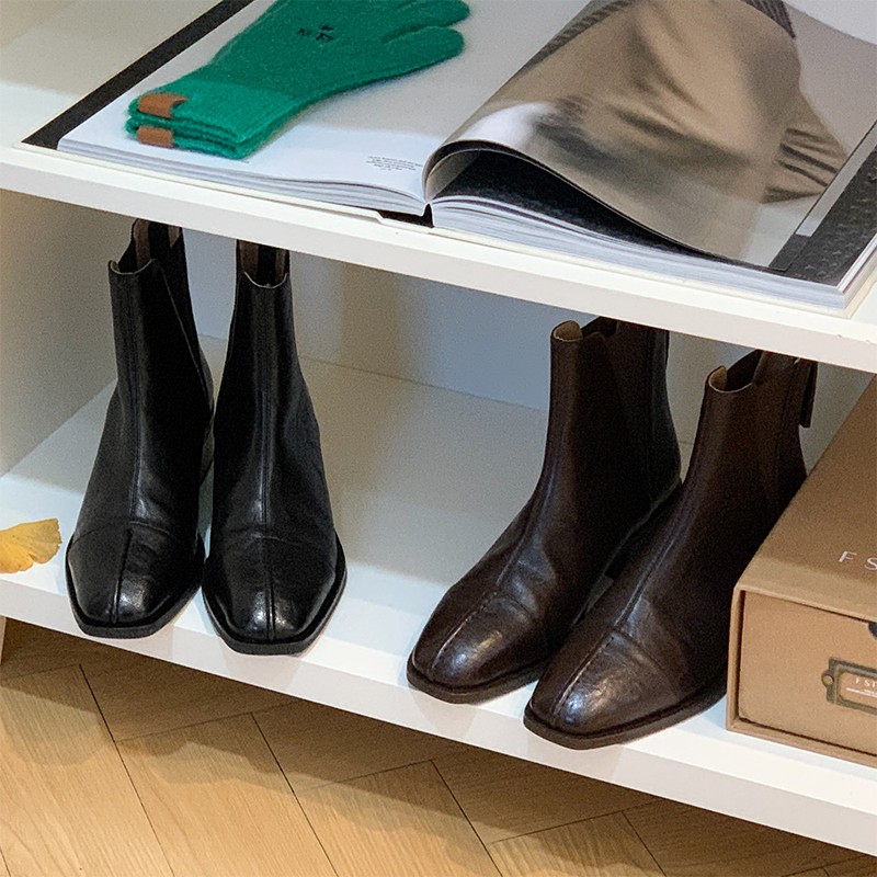 【法儿】通勤切尔西短靴DM511X036主图