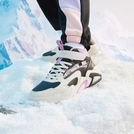 【特步儿童】中大童二棉棉鞋675416379378