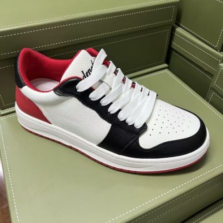 男士时尚运动休闲板鞋百搭真皮潮流低帮男款白色秋季潮鞋5781