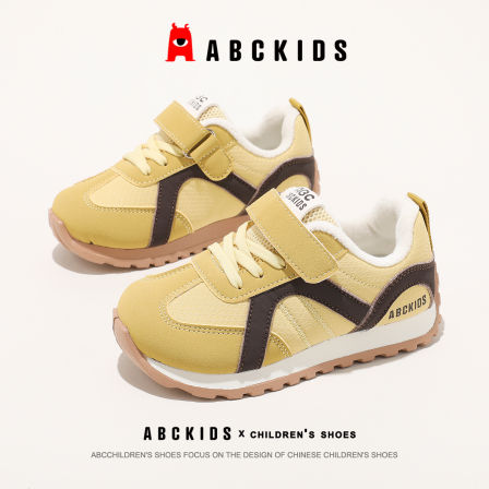 abckids儿童运动鞋2025冬季新款童鞋男童软底鞋子户外保暖二棉鞋