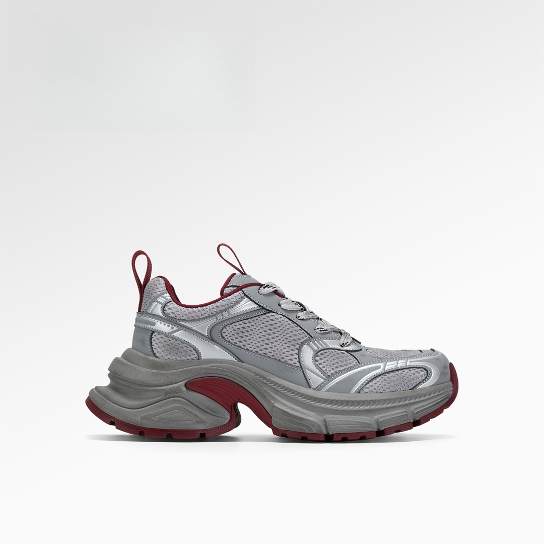 GG-CC【跟高6cm】春季潮流厚底做旧网面老爹鞋女5277主图