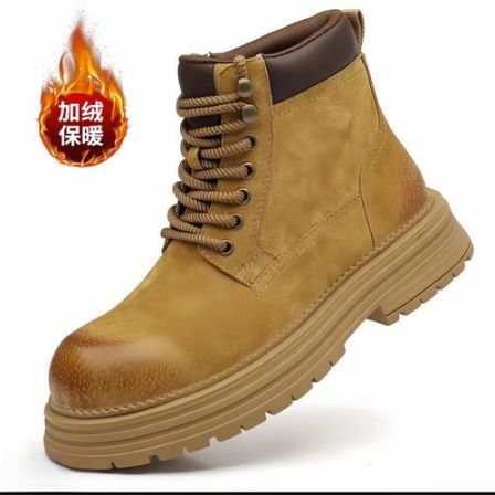 UNO冬季防烫马丁靴2025真皮英伦风磨砂皮工作靴男女情侣款复古鞋
