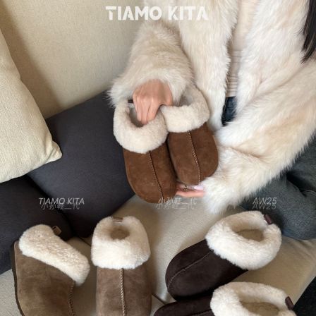 「KITA|袋鼠」增高6cm勃肯塔茨雪地鞋加绒暖暖百搭时尚单鞋121-786