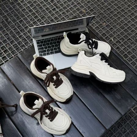 小发喵先锋潮流厚底撞色老爹鞋｜解构设计塑造复古街头高阶型格777