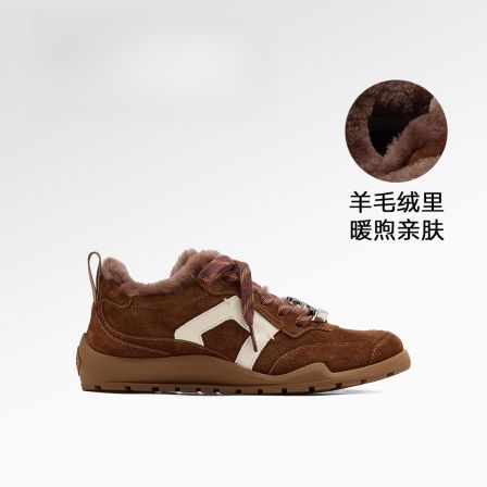 GG-CC【跟高3cm】2025冬季新款德训鞋女运动休闲鞋子5905