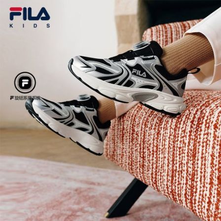 【斐乐儿童天马3】26年新款中大童百搭舒适儿童复古跑鞋K55B611102