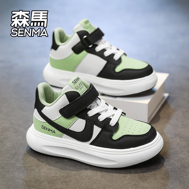 森马冬季童鞋中大童软底休闲跑步学生运动鞋小孩加绒加厚保暖棉鞋主图