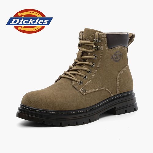 Dickies男鞋冬季时尚复古马丁靴男英伦风户外短靴防滑厚底登山靴主图